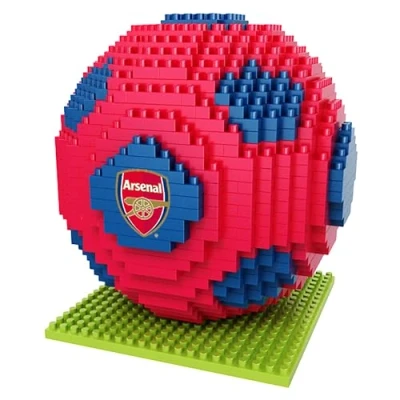Imagen de FOCO Arsenal FC BRXLZ Bricks Juego de construcción fútbol 3D con licencia oficial