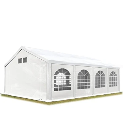 Imagen de TOOLPORT Carpa para Fiesta 4x8 m de Fiestas Lona PE 550 N jardín Blanca Impermeable