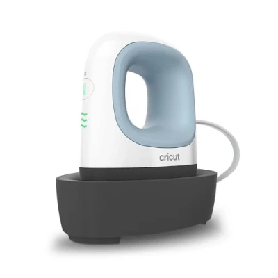 Imagen de Cricut EasyPress Mini Azul Zen Prensa térmica compacta para termoadhesivo (HTV), Infusible y Materiales de sublimación, Vinilo