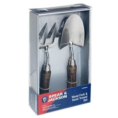 Imagen de Spear &amp; Jackson HANDTOOLSET1 Juego de azada y Tenedor Acero Inoxidable