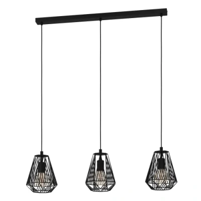 Imagen de Eglo lámpara de suspensión Stype, luz única, iluminación metal en latón cepillado, salón colgante, casquillo E27