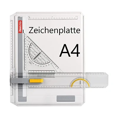 Imagen de Aristo Geo Board Tablero de dibujo A4 plástico resistente, color blanco
