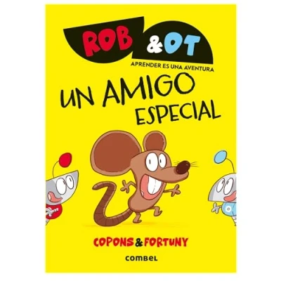 Imagen de Rob&amp;Ot 2: Un amigo especial La novela gráfica para aprender a leer