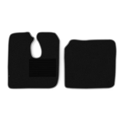 Imagen de F CORE MT07 GRAY Juego de alfombrillas suelo textil delante 2 gris