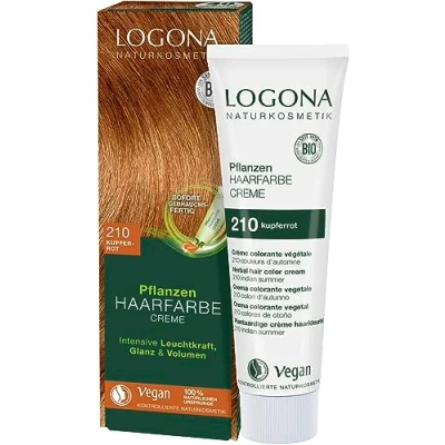 Imagen de Logona Colorante Vegetal En Crema 210 Colores Otoño 150Ml 150 ml