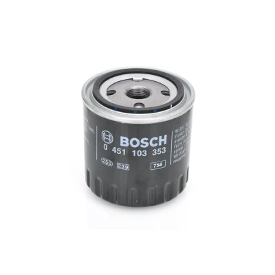 Imagen de BOSCH 0 451 103 353 Filtro de aceite M 20 x 1,5 con dos válvulas bloqueo retorno enroscable RENAULT: Express Pick up, LAGUNA 1, CLIO 1