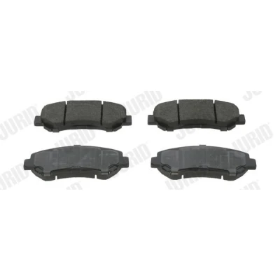 Imagen de JURID 573379J Juego de pastillas freno no preparado para indicador desgaste NISSAN: Qashqai / Qashqai+2 I, Juke, X Trail