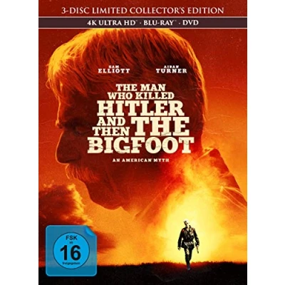 Imagen de The Man Who Killed Hitler and Then Bigfoot 3 Disc Limited Collector&#039;s Edition im Mediabook (4K Ultra HD/Ultra HD) (+ Blu ray 2D) DVD) [Alemania] [Blu ray]