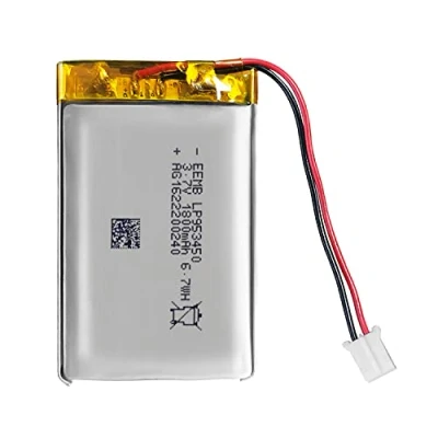 Imagen de EEMB Lithium Polymer batería 3.7V 1800mAh 953450 Paquete de Recargable Lipo con Conector JST para VXI Blue Parrott: confirme la polaridad del Dispositivo y Antes Comprar