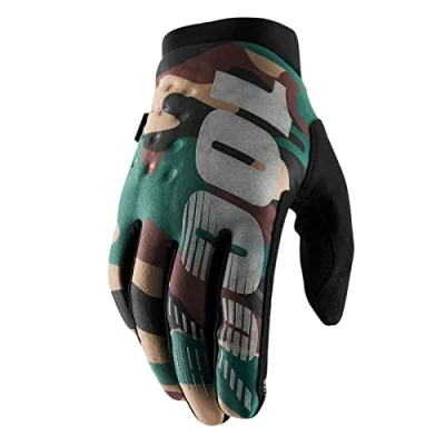 Imagen de 100% Guantes de Ciclismo Brisker, Camuflaje, M