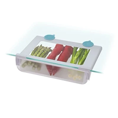 Imagen de Joseph FridgeStore Cajón organizador frigorífico bajo estante, ahorra espacio, sin BPA