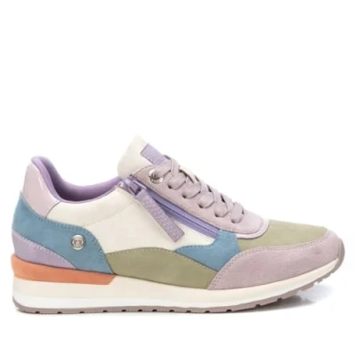 Imagen de REFRESH Zapatilla cierre de cremallera para mujer, color: morado, talla: 39