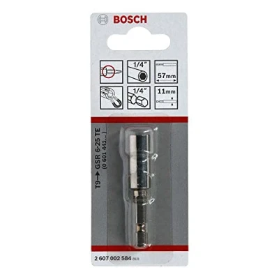 Imagen de Bosch Professional 2 607 002 584 Soporte universal 1/4&quot;, 57 mm, 11 mm (pack de 1), Gris