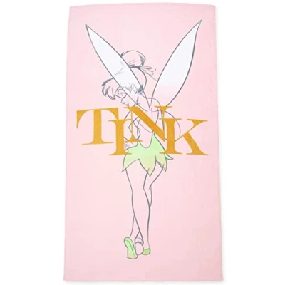 Imagen de Disney Hada Campanita Toalla de Playa Grande 86cm x 162cm 100% Algodón