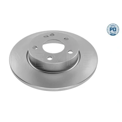 Imagen de MEYLE 015 521 0037/PD Disco de freno Eje delantero 276 12 5 112 macizo revestido láminas zinc con tornillos PD Quality MERCEDES BENZ: Clase A