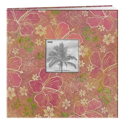Imagen de Pioneer MB 10TRP Hibiscus Álbum de Recortes, Rosa, 12 x 12/30,5 30,5 cm
