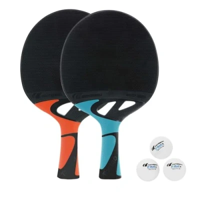 Imagen de CORNILLEAU Set de 2 Palas y 3 Pelotas TACTEO Pack 4 Duo