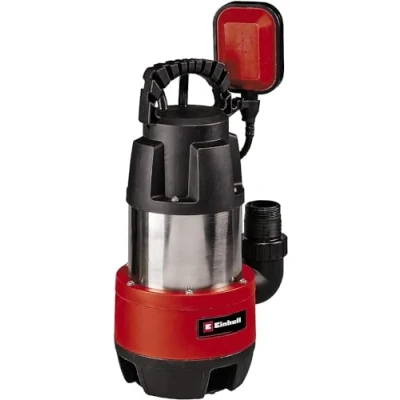Imagen de Einhell Bomba de aguas residuales GC DP 9040 N (900 W, caudal 22.000 l/h, Ø cuerpos extraños 40 mm, protección contra sobrecarga térmica, incl. conexión universal)