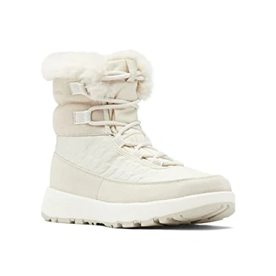 Imagen de Columbia SLOPESIDE PEAK LUXE Botas para la nieve, Mujer, Talla: 38, Dark stone/sea salt Zapatos