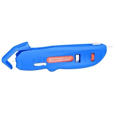 Imagen de WEICON Tools cuchillo para cables (espiral, redondo, longitudinal y en espiral de 4 28 mm diámetro, seguridad integrado)