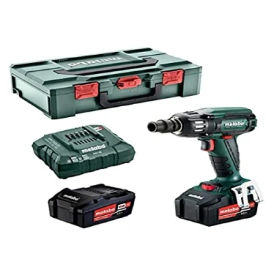 Imagen de Metabo MÁQUINAS SSW 18 LTX 400 (Nm) BL 1/2&quot; Atornillador de Impacto a batería 18v 4.0 ah