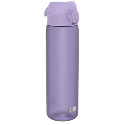 Imagen de Ion8 Botella Agua, 500ml, a Prueba de Fugas, Fácil Abrir, Cerradura Segura, Apta para Lavavajillas, Sin BPA, Asa Transporte, Limpiar, Neutro en Carbono, Púrpura Claro