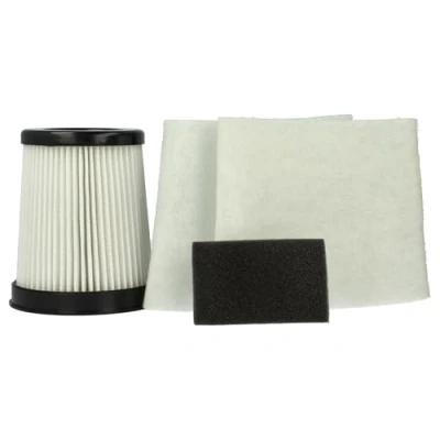 Imagen de vhbw Set de filtros compatible con Dirt Devil M2881 6, 7, 8, 9 aspirador 4x filtro