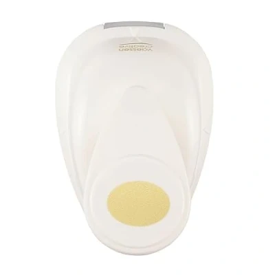 Imagen de Vaessen Creative Perforadora Ovalada, 5 cm, 1 Unidad, Jumbo Grande, hasta 160g, para Manualidades y Scrapbooking, Blanco Rosa, XL