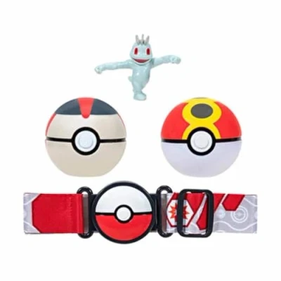 Imagen de Pokémon Clip n Go Poke Ball Pas Repeat Ball, Timer and Machop PKW2717