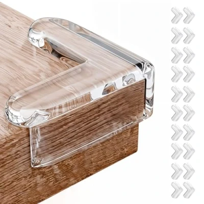 Imagen de LAC 20 PCS Protector Esquinas Bebe Esquineras Protectoras para Muebles Bordes y Mesa Cantoneras Kit Seguridad Bebes Hogar