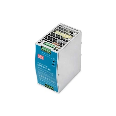 Imagen de Digitus DN PWR24048 unidad de Fuente alimentación (240 W, 90 264 V, 47 63 Hz, 88%, Verde, Plata, 20 60 C)