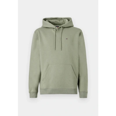 Imagen de Tommy Jeans FLAG Hooded Sudadera, Hombre, Talla: 44, Utility sage