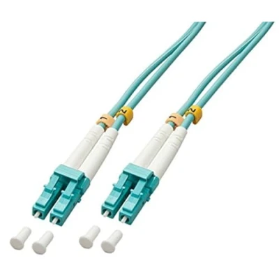Imagen de Lindy 40m Om3 Lc Duplex Turquesa Cables De Fibra Óptica