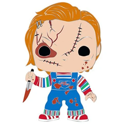 Imagen de Funko Pop! Large Enamel Pin Horror: Chucky Pins de Esmalte Broche Coleccionable para Mochilas Y Bolsos Idea Regalo Mercancia Oficial Movies Fans