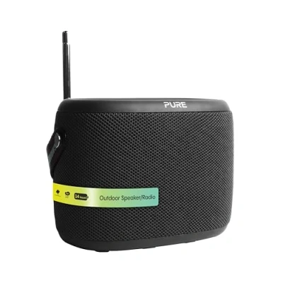 Imagen de Altavoz Portátil Bluetooth Pure Woodland Negro