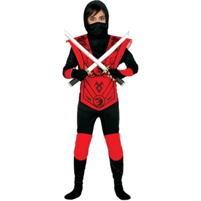 Imagen de FIESTAS GUIRCA, S.L. Disfraz de Ninja Ying para niño L (10/12 años)