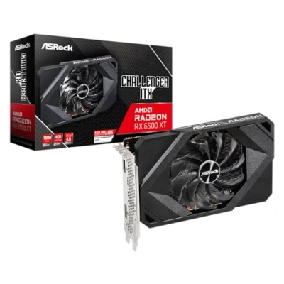 Imagen de Asrock Challenger RX 6500 XT ITX 4GB AMD Radeon GDDR6
