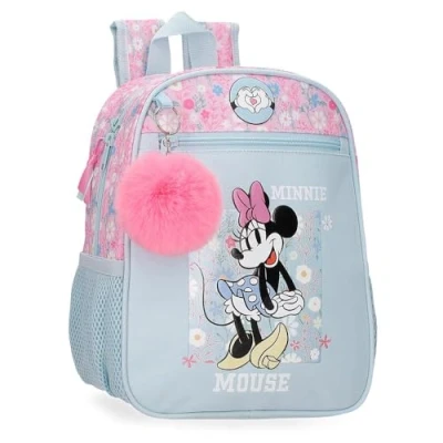 Imagen de Disney Joumma Minnie Happy Mochila Escolar Azul 23x28x10 cms Poliéster 6,44L