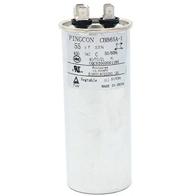 Imagen de DollaTek 55uF CBB65 Motor del Condensador Que se Ejecuta para el acondicionador de Aire 450VAC SH 40/70/21 50 / 60Hz