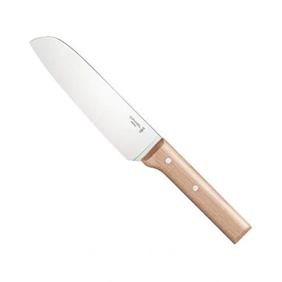 Imagen de OPINEL Cuchillo Santoku Paralelo N119 Hoja, Corte y Tamaño de Acero Inoxidable Mango Madera Haya Excelente Agarre Garantía por Vida