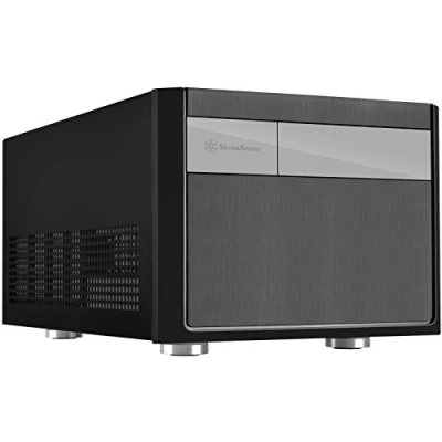 Imagen de SilverStone SST SG11B Carcasa de ordenador cubo Sugo Micro ATX, negro