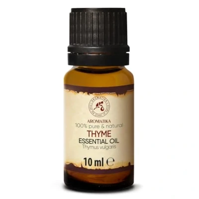 Imagen de Aceite de Tomilo Puro 10ml 100% Natural Esencial Timo Vulgaris Austria para Belleza Baño Cuidado Corporal Aromaterapia Relajación Masaje