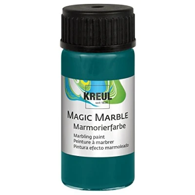 Imagen de KREUL Magic Marble 73213 Pintura para mármol, Color Turquesa, 20 ml (Paquete de 1) (73213)