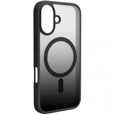 Imagen de Funda De Silicona Gel Tpu Con Magsafe Puro Gradient Negro Transparente Para Iphone Se 2025