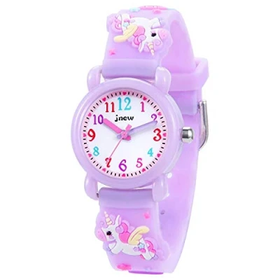 Imagen de Reloj de Pulsera Silicona para niños pequeños 3D Lindo Dibujos Animados Impermeable educación Regalo niñas