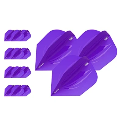 Imagen de Target Darts 5 x Juegos de ID Pro. Ultra Morado No.6 Vuelos Dardos 15 en Total