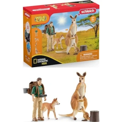 Imagen de Schleich 42623 playset Set Canguro con Ranger