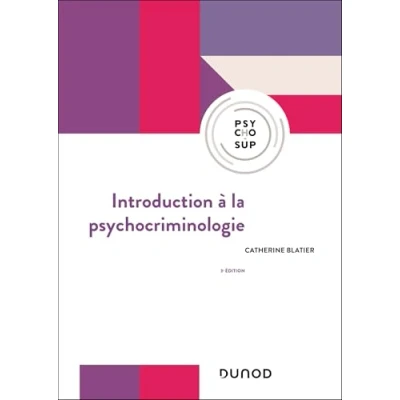 Imagen de Introduction À La Psychocriminologie 3e Éd (ebook)