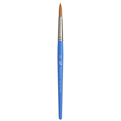 Imagen de Princeton Art &amp; Brush Select Sintético Mango Corto Redondo Nº, Marrón, Round 12