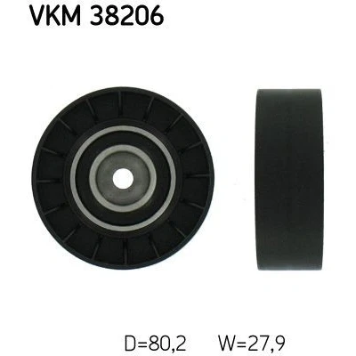 Imagen de SKF VKM 38206 Rodillo Guia BMW: 5 Berlina, 7, Touring